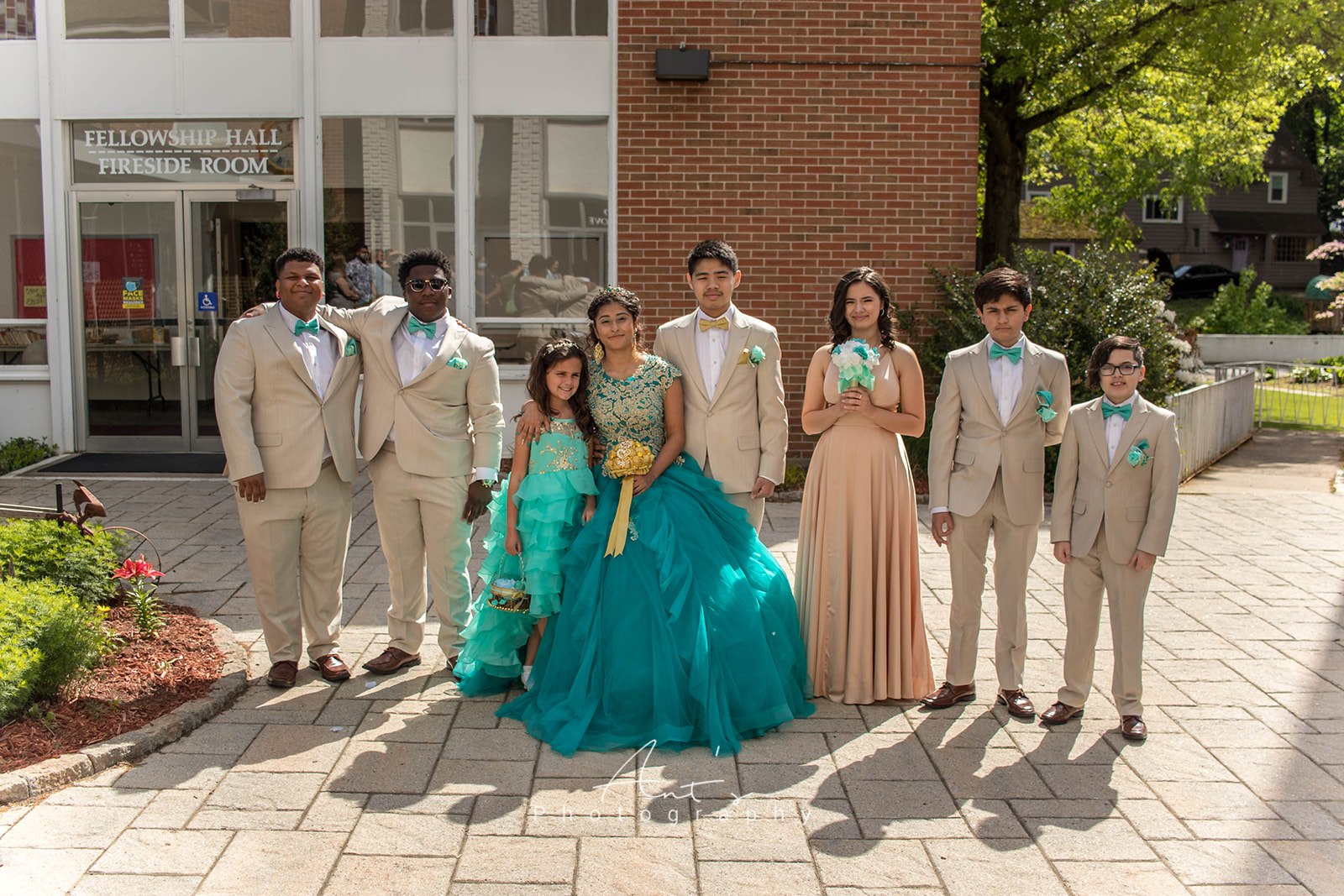 Quinceanera celebration